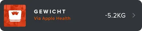 Gewicht-apple-health
