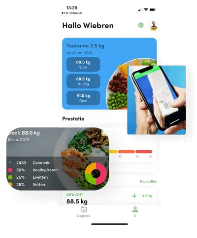Voedingsplan-app-mockup
